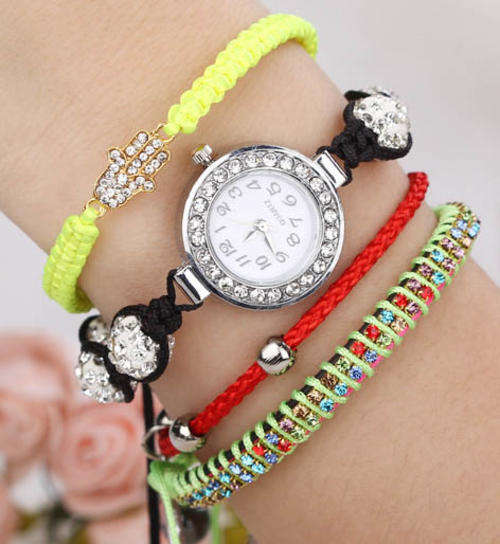 Fashion Lovely Lady's Bracelet Watch