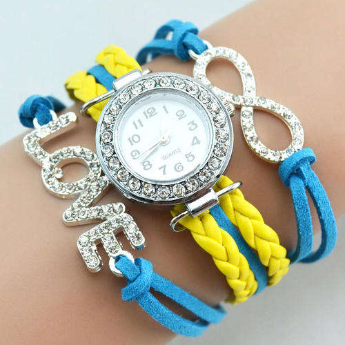 Infinity Watches * Fashion Lovely Lady's Infinity Bracelet Watch