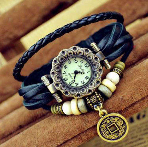 Hot Seller !!! -- European Fashion Genuine Leather Lady's Watch