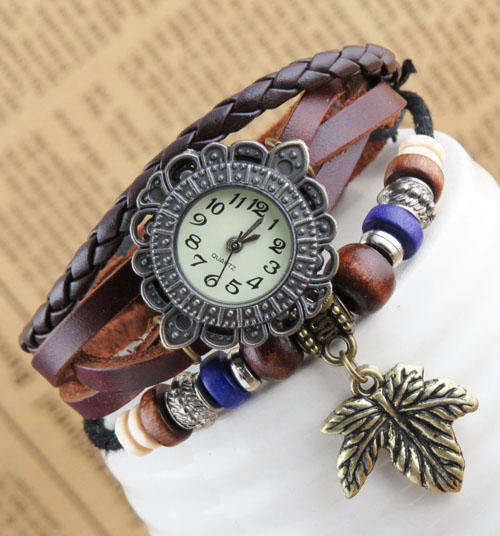 Hot Seller !!! -- European Fashion Genuine Leather Lady's Watch