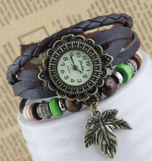 Hot Seller !!! -- European Fashion Genuine Leather Lady's Watch