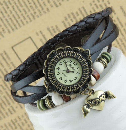Hot Seller !!! -- European Fashion Genuine Leather Lady's Watch