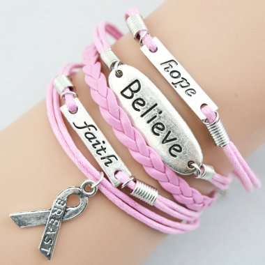 Hot Seller !!! -- European Fashion Infinity Leather Bracelet