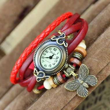 Hot Seller !!! -- European Fashion Genuine Leather Lady's Watch