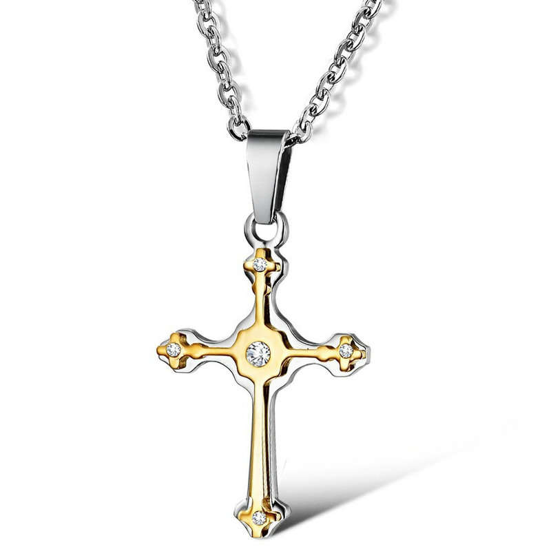 European Fashion Jewelry Beautiful Stylish Stainless Steel Necklace