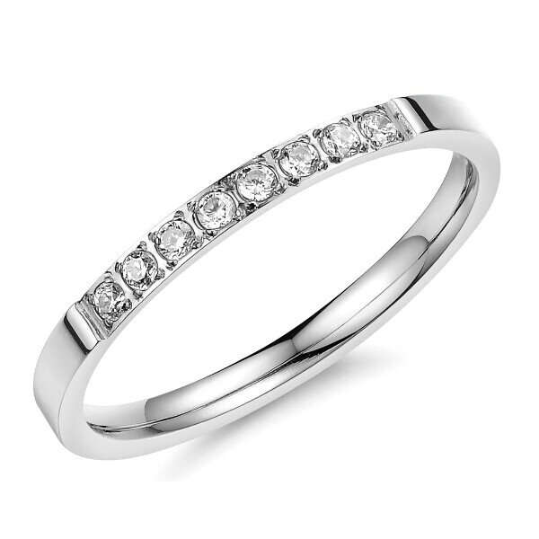 European Fashion Jewelry Beautiful Stylish Stainless Steel Ring!! Size 6#