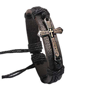 European Fashion Genuine Leather Bracelet B009