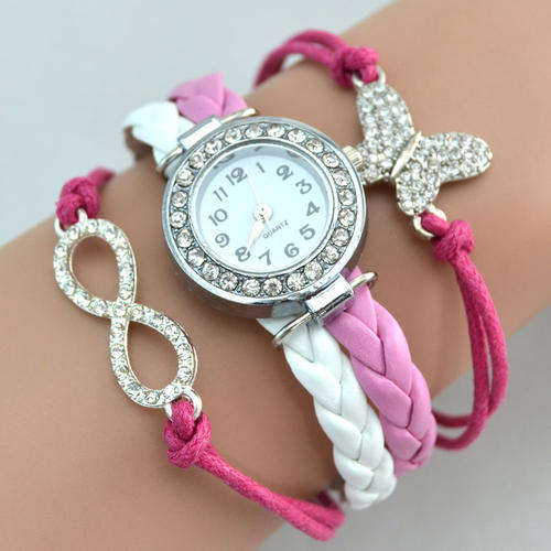 Fashion Infinity Bracelet Lady's Watches