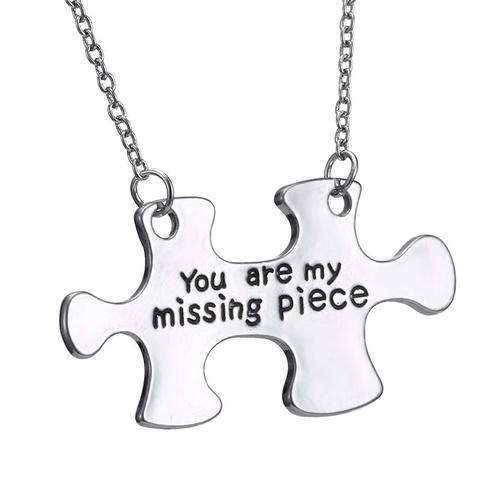 Fashion Lovely Alphabet Lovers Necklace ZMN011