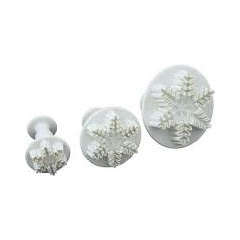 FONDANT PLUNGER CUTTER - SNOWFLAKE 2