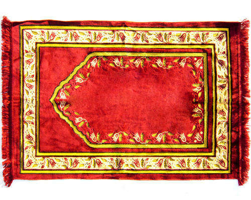 Turkish Velvet Musalla Prayer Rug