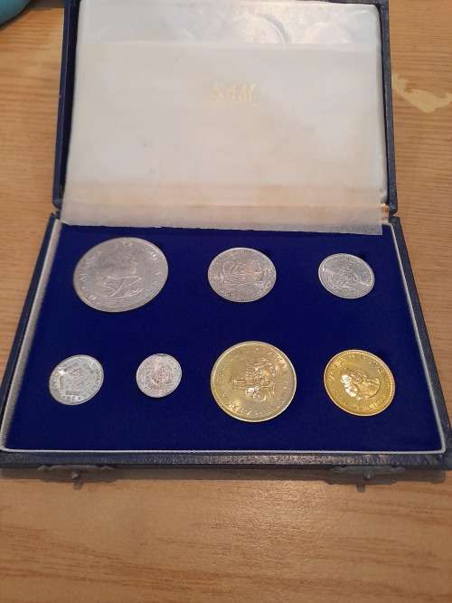 South africa 1964 proof coin set (in original case)