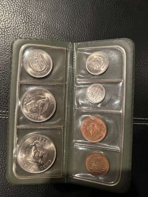 Rhodesia coin proof set