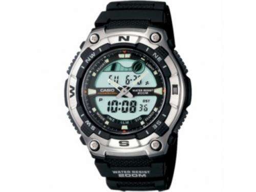 CASIO Mens Chronograph Digital Black Moonphase/Tides sports watch