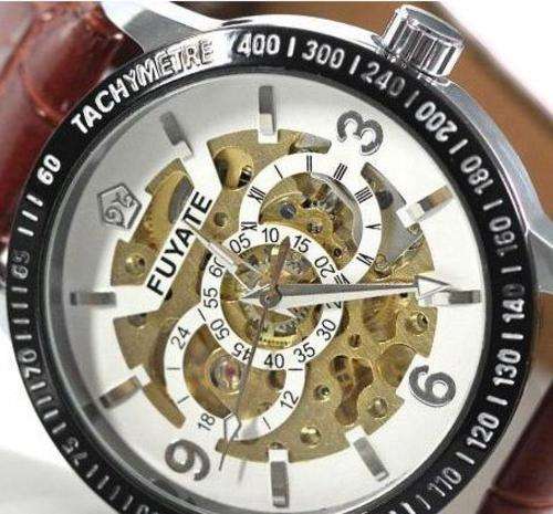 Mens Automatic Skeleton Watch (Kinetic)