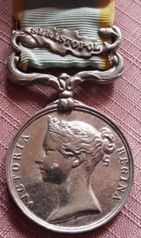 YEAR 1854 0.830oz / 23.5g SILVER CRIMEA MEDAL - READ DESCRIPTION