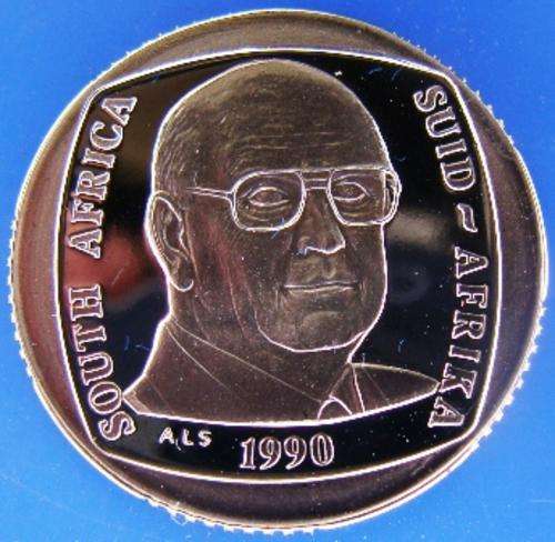 IMMACULATE 1990 PROOF SET WITH PRESIDENT PW BOTHA R1