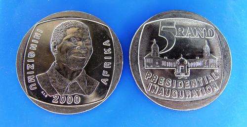 MANDELA 2000 R5 & 1994 PRES INAUG R5 SET