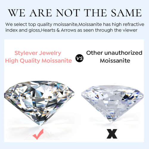 2 Ct 6*8mm Radiant Cut D Color VVS1 925 Silver Certified Moissanite Engagement Ring With Certificate