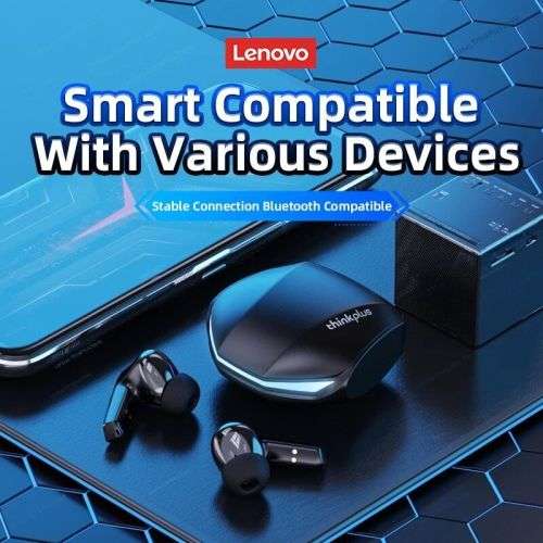 Original Lenovo GM2 Pro 5.3 Earphone Wireless Earbuds Dual Mode Gaming Headset
