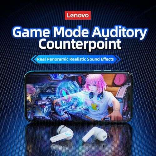 Original Lenovo GM2 Pro 5.3 Earphone Wireless Earbuds Dual Mode Gaming Headset