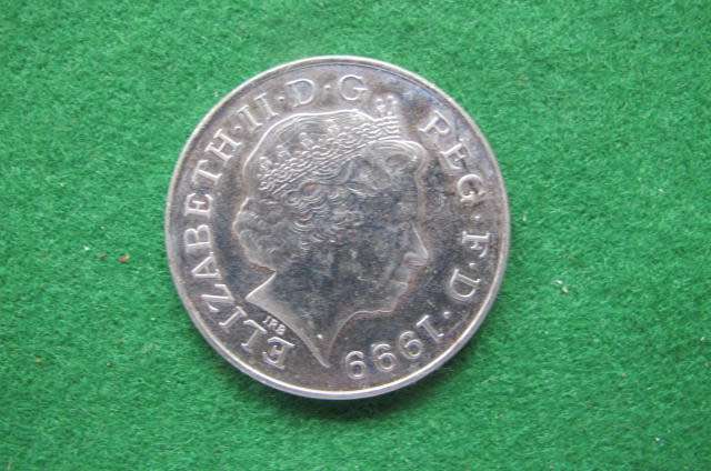 GREAT BRITAIN  FIVE POUND COIN 1999 - MEMORY OF DIANA PRINCESS OF WALES 1961-1997