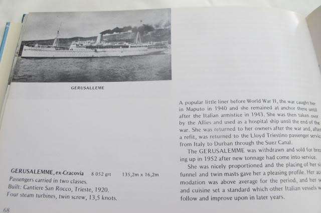 IN SOUTH AFRICAN WATERS - PASSENGER LINERS SINCE 1930 - DAVID HUGHES AND PETER HUMPHRIES