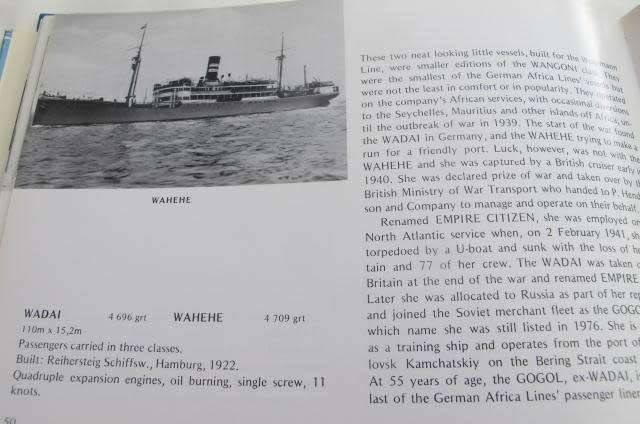 IN SOUTH AFRICAN WATERS - PASSENGER LINERS SINCE 1930 - DAVID HUGHES AND PETER HUMPHRIES