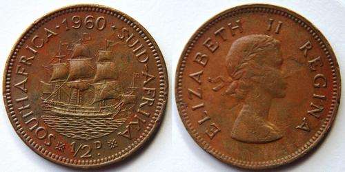 CrAzy - cRaZy - SA Union - 1960 Half Penny - R1 START!!!!!!!!!!!!!!!!