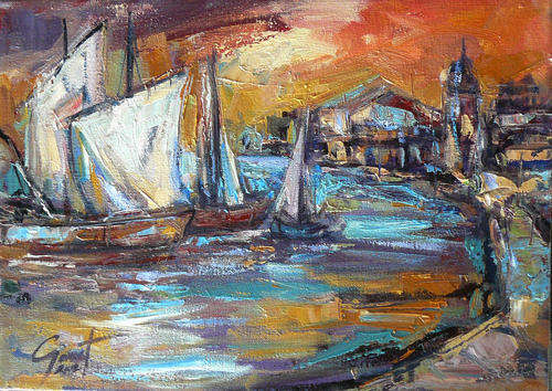 Original oil painting from Gerart Traditional Landscape10
