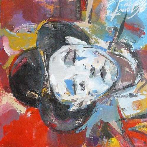 Original Gerart painting of clown