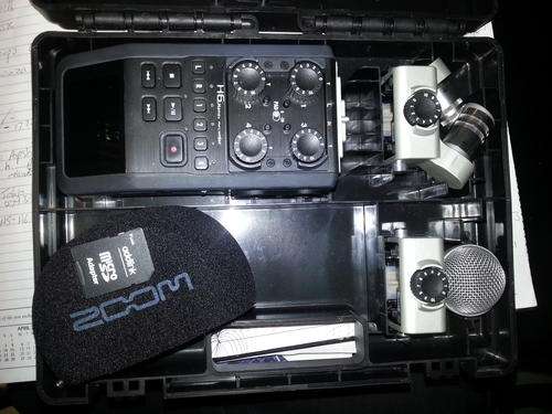 Zoom H6 Recorder with Accessories
