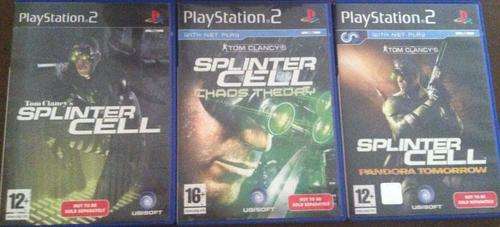 SPLINTER CELL (PS 2) TRILOGY