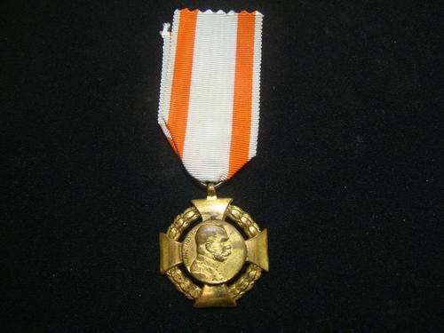 Imperial Austria - Crown Jubilee Cross 1908 - Kaiser Franz Joseph I