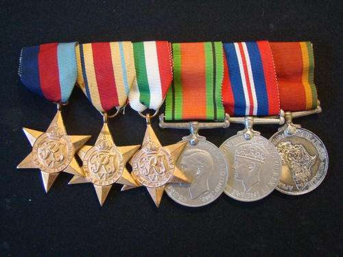 WWII South African Group - 228887 S.J. HATTINGH
