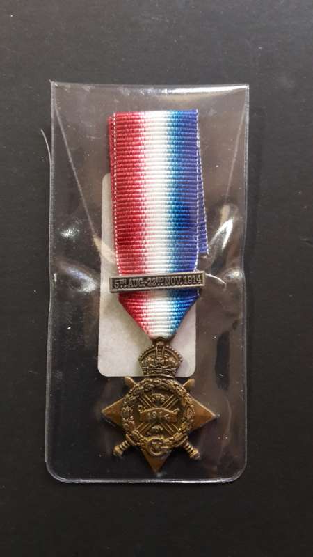 MINIATURE - WWI Mons Star - Dixon Medals