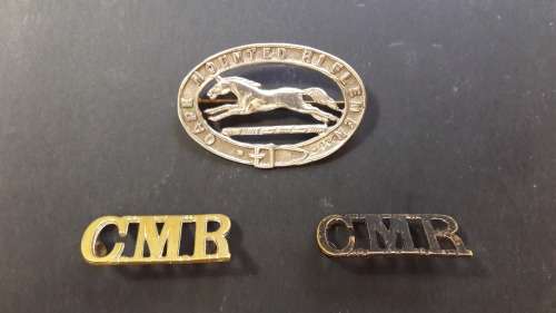 CMR - Cape Mounted Rifles - 3 x pieces