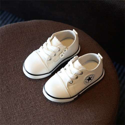 Breathable Canvas Shoes 1 - 3 Years Boys/Girls 4 Colours