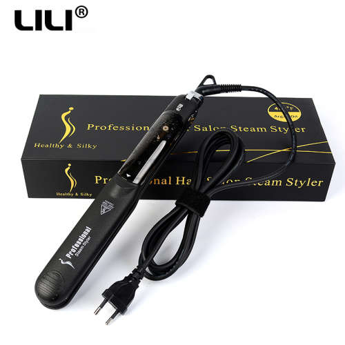 Professional Argan Oil Steam Function Vapour Ceramic Hair Iron