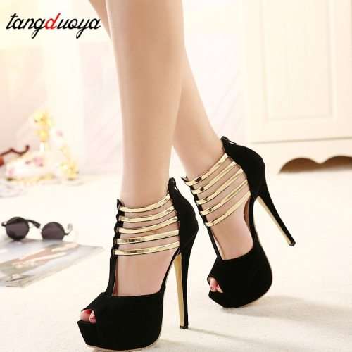 sexy high heels shoes woman 2019 pumps women shoes peep toe wedding shoes party ladies platform heel