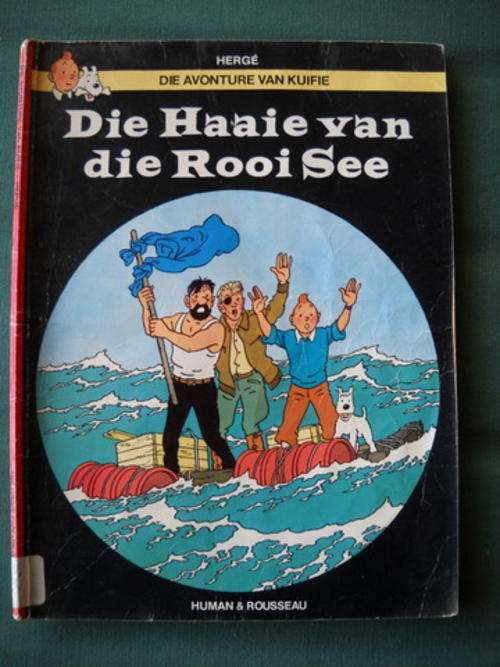 Die Avonture van Kuifie Die Haaaie van die Rooi See  HERGE