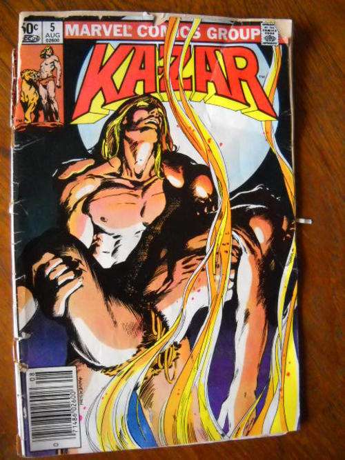 COMICS  Marvel Comics Group  KA-ZAR  THE  SAVAGE   Vol 1  No 5