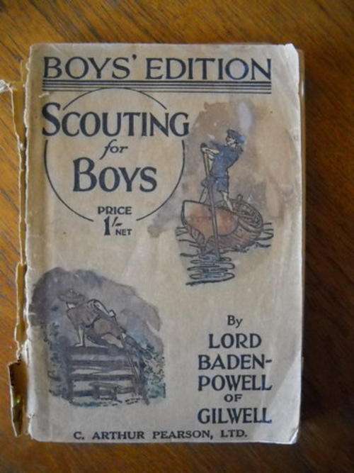 BOYS'  EDITION   Scouting for Boys   by Lord Baden-Powell of Gilwell (Chief Scout)
