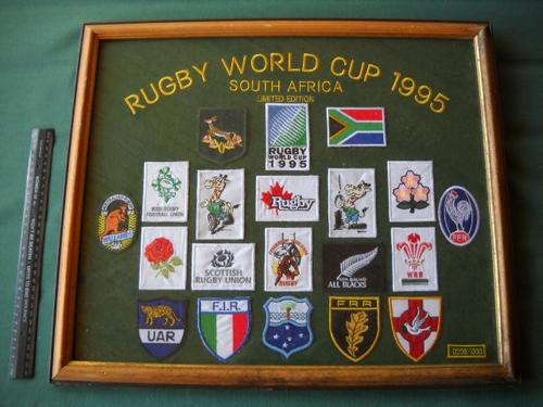 World Cup 1995  Framed Memorabilia Limited Edition (RUGBY)
