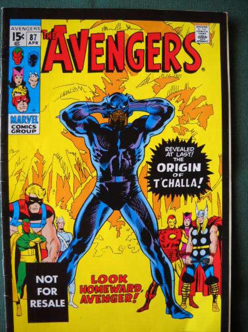 COMICBOOK: MARVEL  COMICS  GROUP  The Avengers No 87  Look Homeward, Avenger