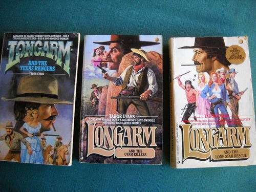 WESTERN/COWBOY: 3 X LONGARM  by Tabor Evans