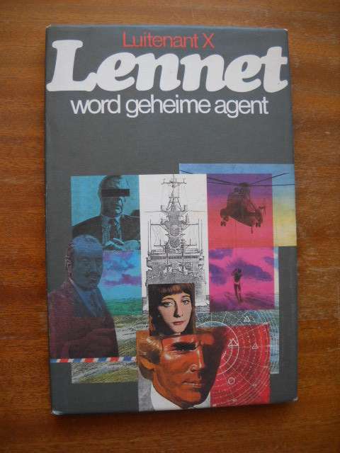 LUITENANT X - LENNET WORD GEHEIME AGENT  Eerste druk 1977