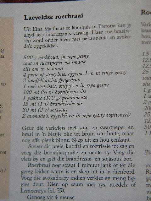 HUISGENOOT WENRESEPTE 6  deur Carmen Niehaus  Bygestaan deur Lisbe Botha