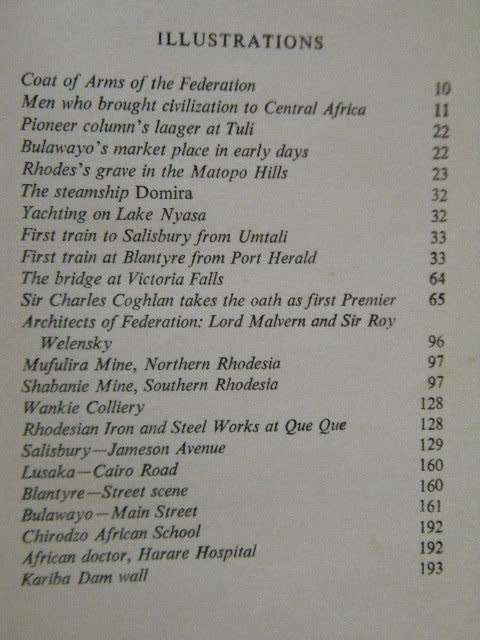 DESERVE TO BE GREAT  The Story of Rhodesia and Nyasaland  (Rhodesiana)
