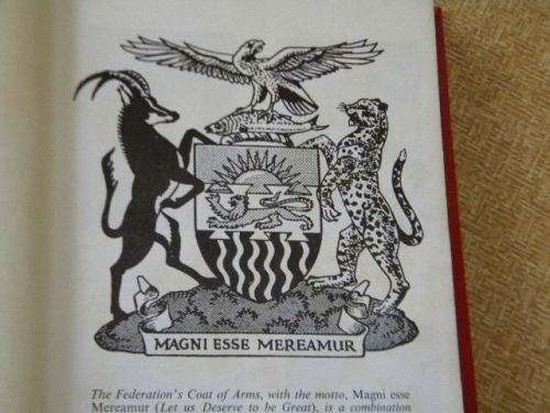DESERVE TO BE GREAT  The Story of Rhodesia and Nyasaland  (Rhodesiana)